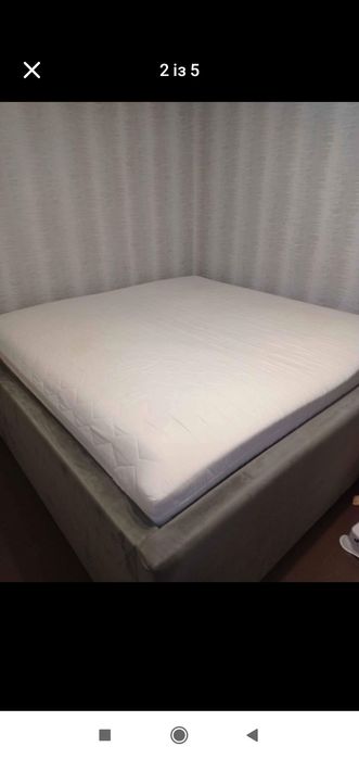 Łóżko tapicerowane