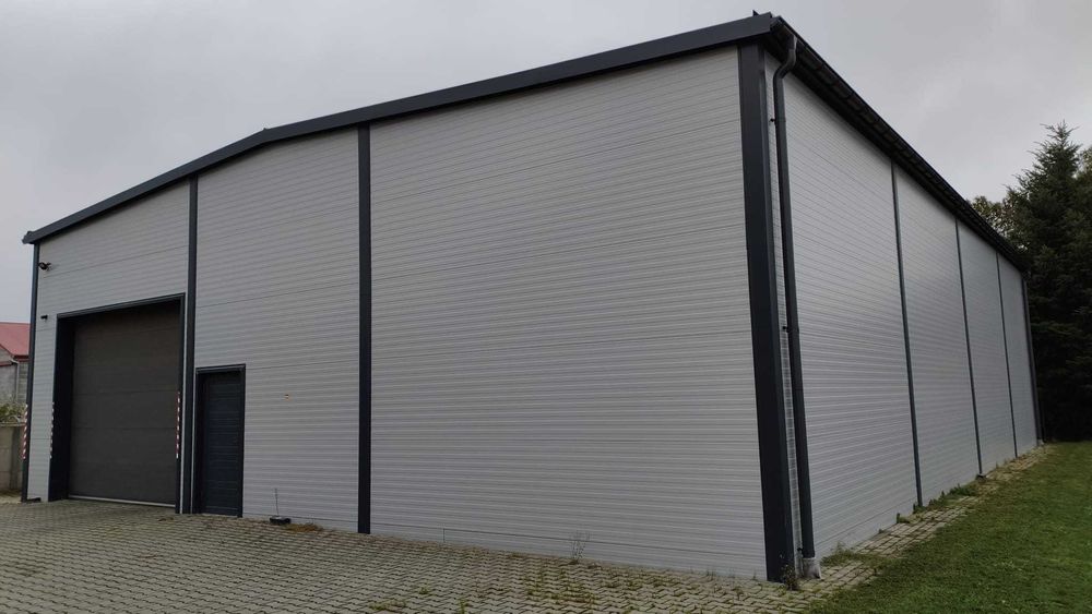 Hala produkcyjno-magazynowa 440 m2 +biuro/MIESZKANIE 120m2 NA SPRZEDAŻ