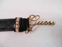 Pasek Guess lakierowany plus mat