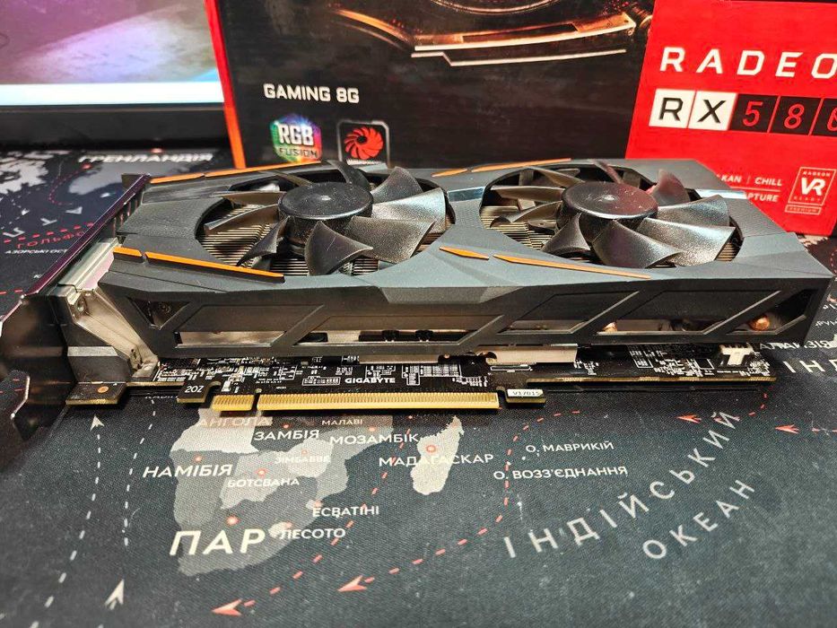 Видеокарта Gigabyte RX 580 8g Gaming