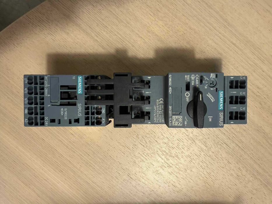 Siemens 3RA2110-1CE15-1BB4 Moc silnika przy 400 V 0.75 kW 690 V