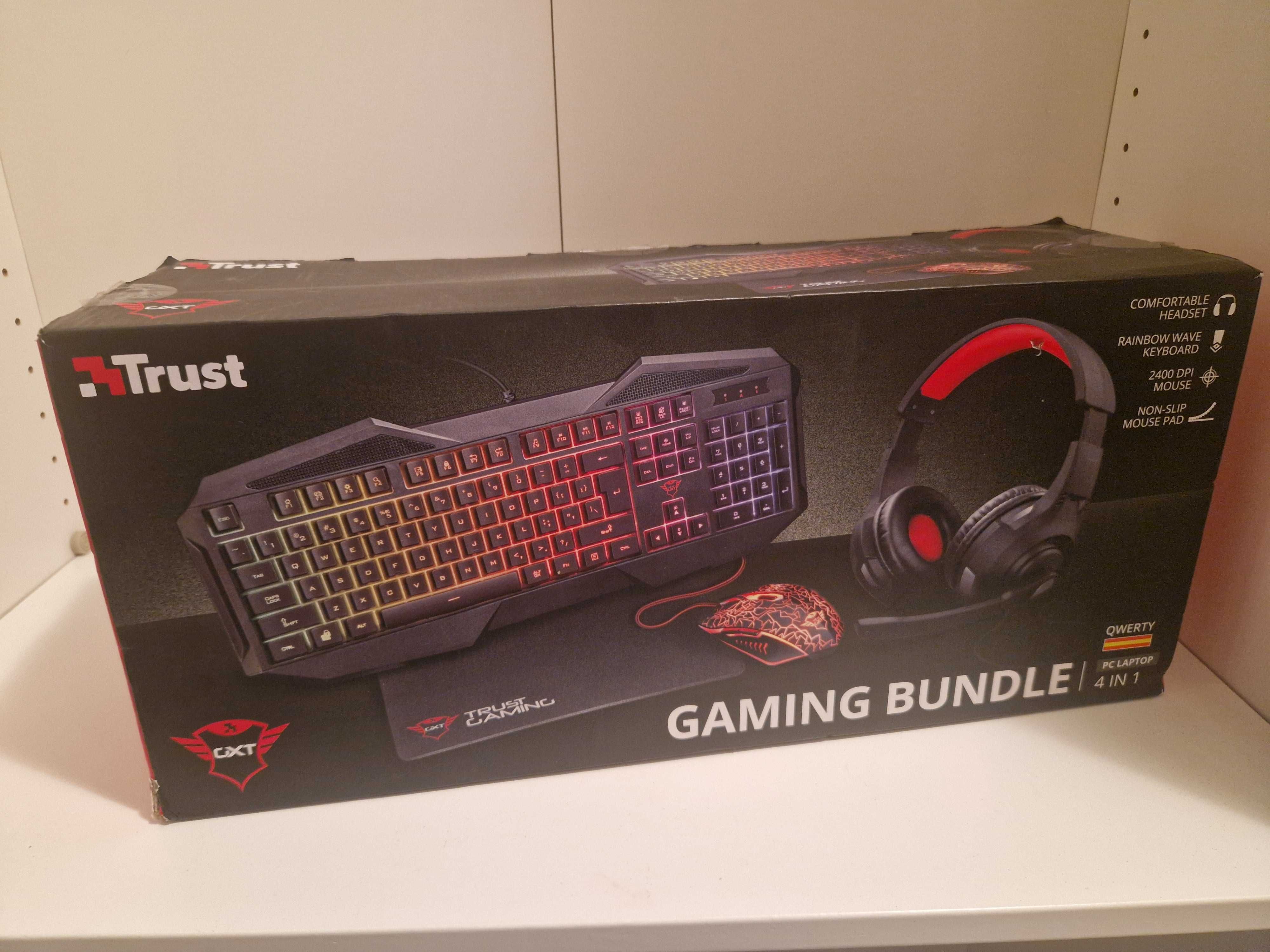 Trust Gaming – Teclado + Headset | 20€ (Negociável)