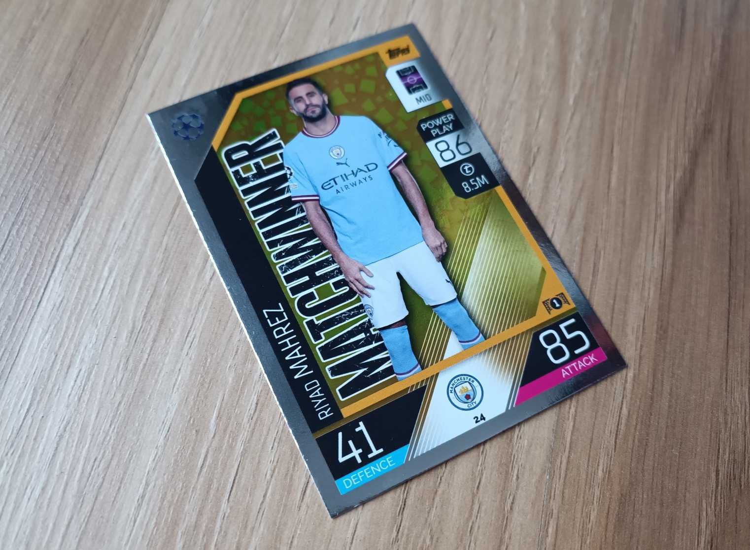 Karta R. Mahrez Match Attax 2022/23 Match Winner #24