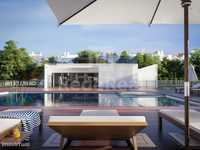 Apartamento T2 com piscina em construção em Cabanas de Ta...