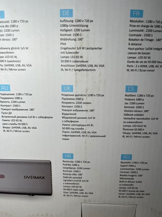 Проектор multipic 3.5