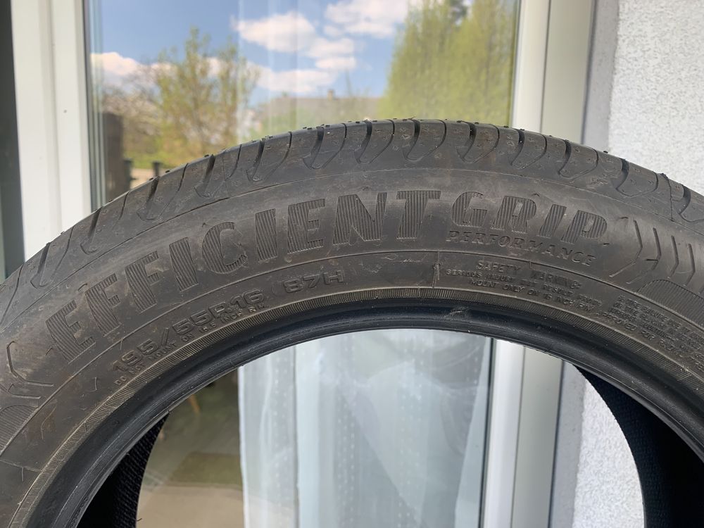 Nowe opony Goodyear efficientgrip performance 195/55R16 letnie