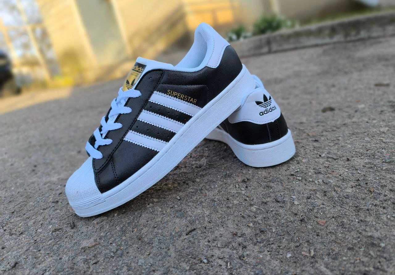 Оригинал! Кроссовки Adidas "SuperStar" Черно-Белые / Адидас суперстар