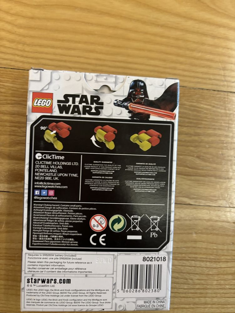Nowy zegarek lego