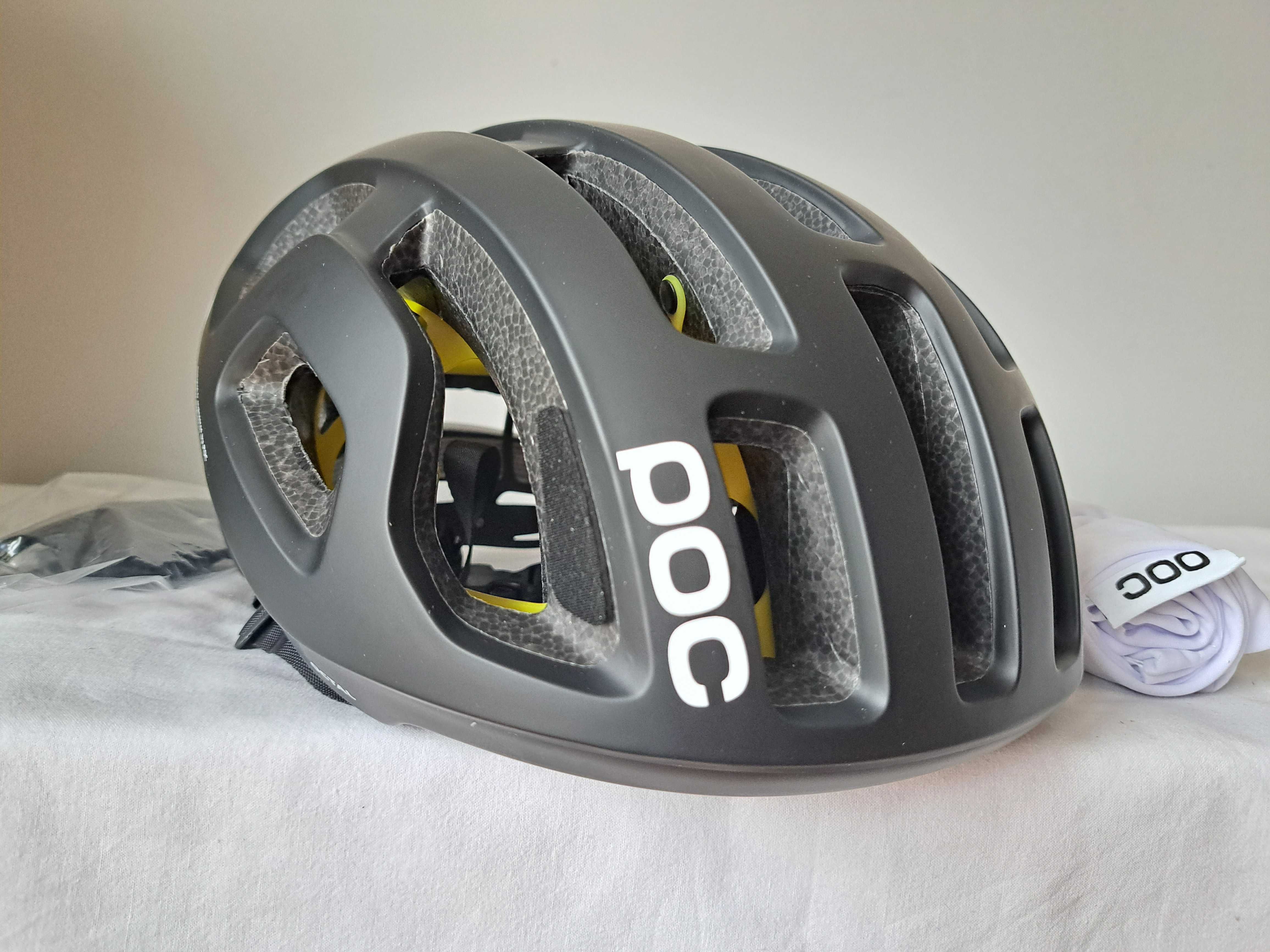 Kask rowerowy Poc Octal Mips Uranium Black Matt L 56-62cm