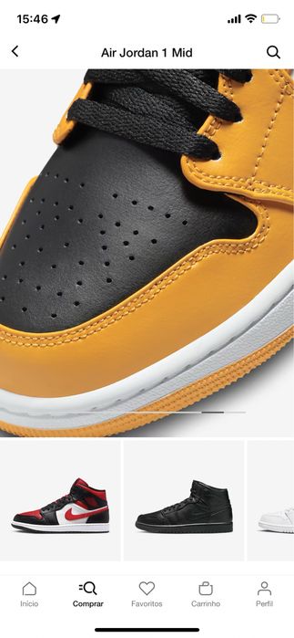 Air Jordan 1 taxi colors