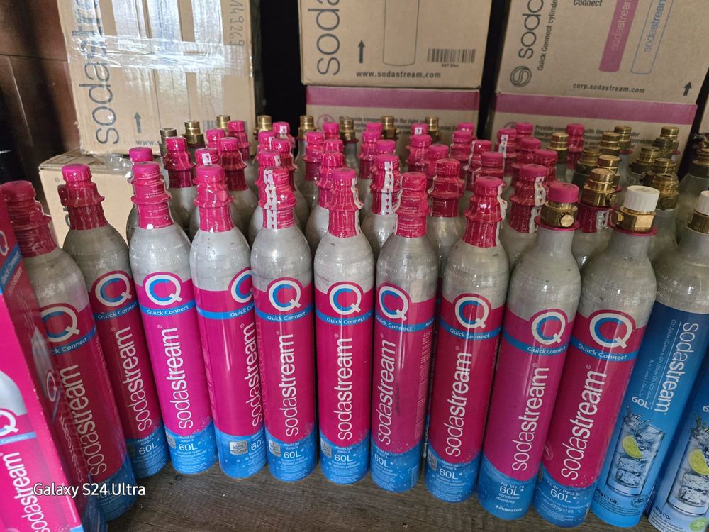 Wymiana butli naboi sodastream