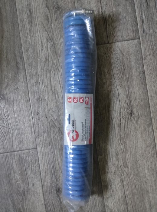 Спіральний шланг 8*12 мм, 10 м INTERTOOL