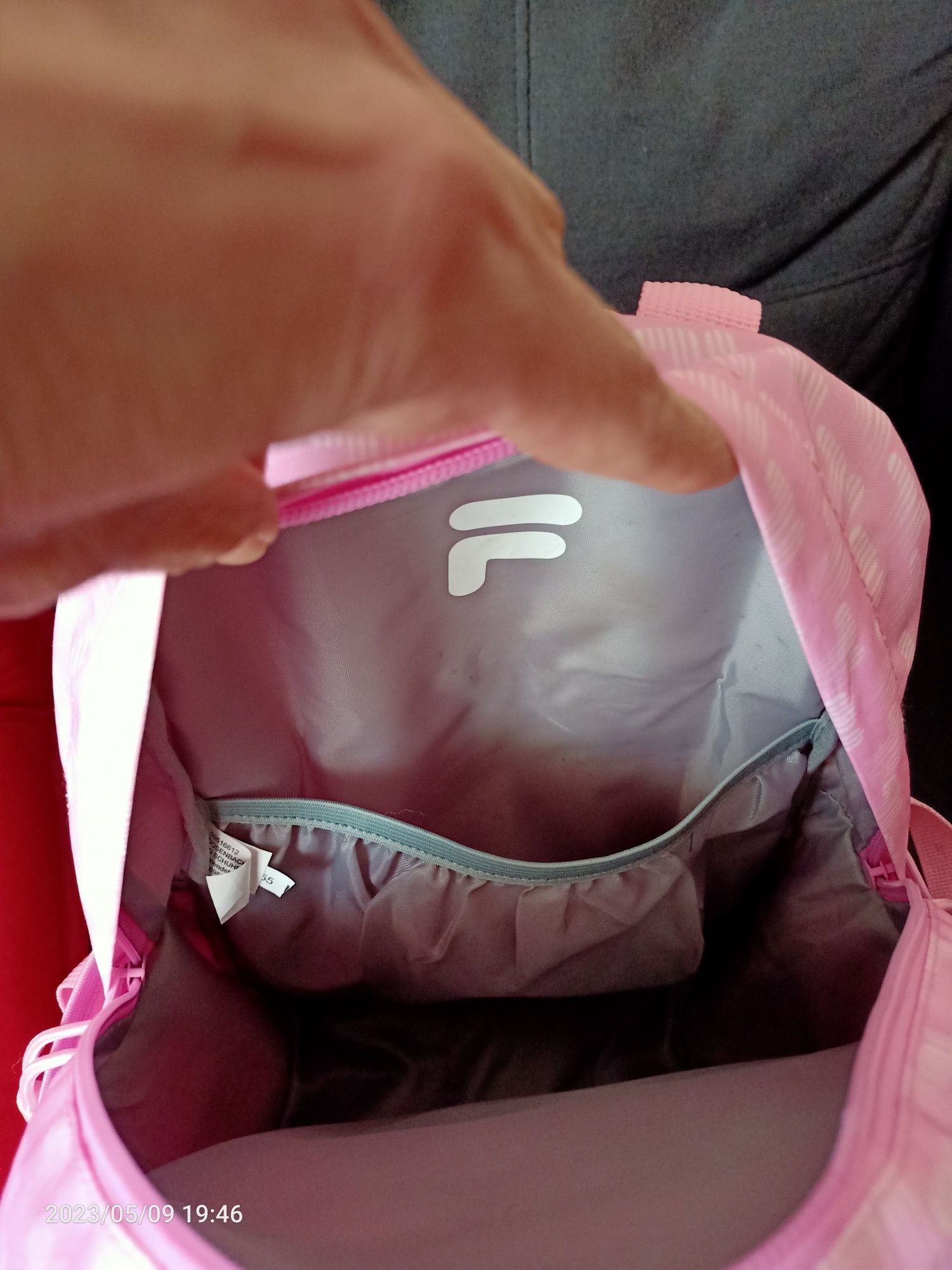 Mochila da marca Fila mamãe crianças escolar passeio