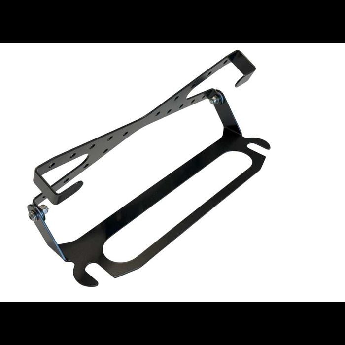 Uchylna ramka mocowanie tablicy rejestracyjnej pod ślizg wyciągarki