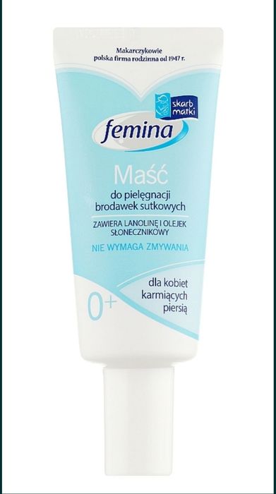 Мазь для догляду за сосками Skarb Matki Femina 30 g годування груддю