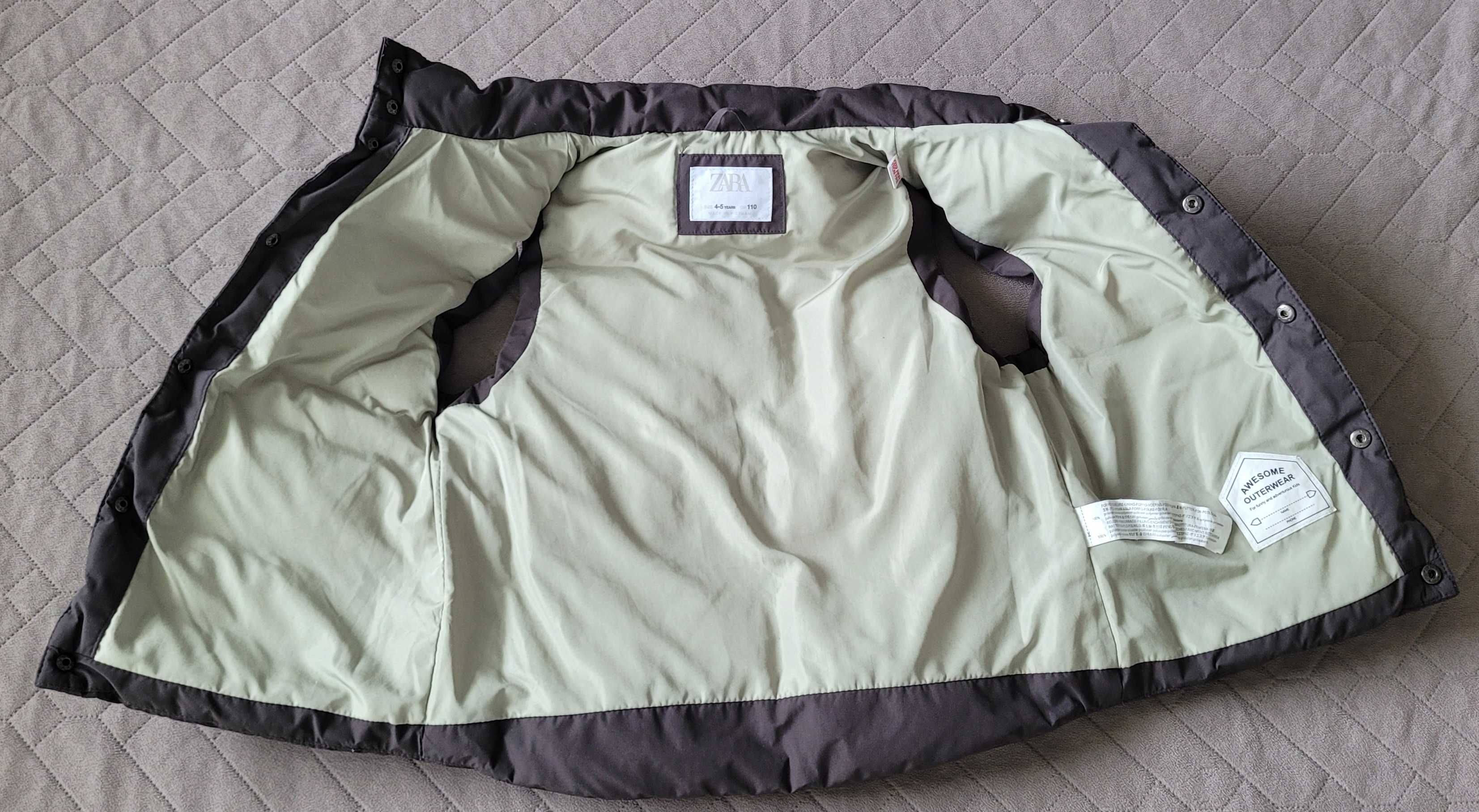 Kamizelka chłopoęca puchowa r.110 Zara