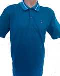 Tommy Hilfiger turkusowa męska koszulka polo / Poloshirt Wyprzedaż 2XL