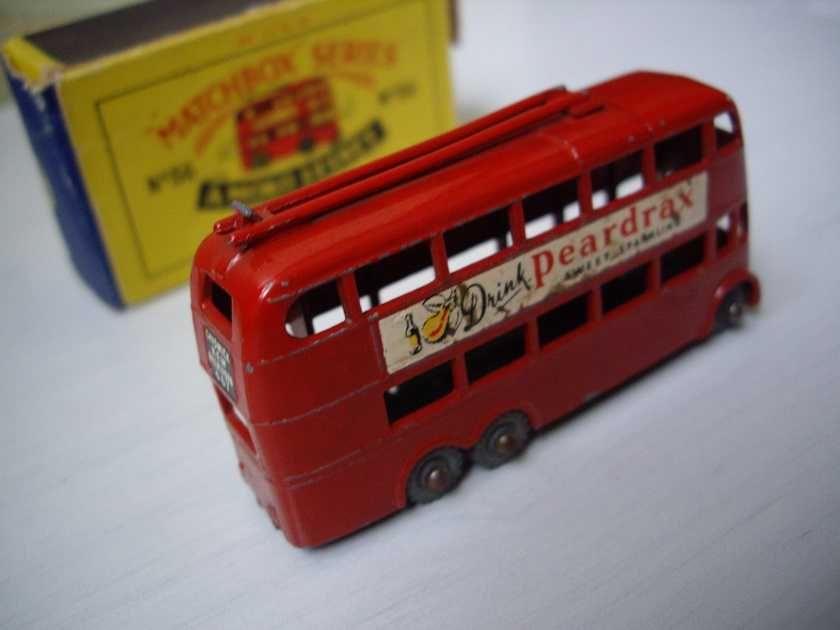 Matchbox Lesney LONDON TROLLEYBUS Unikat!!!