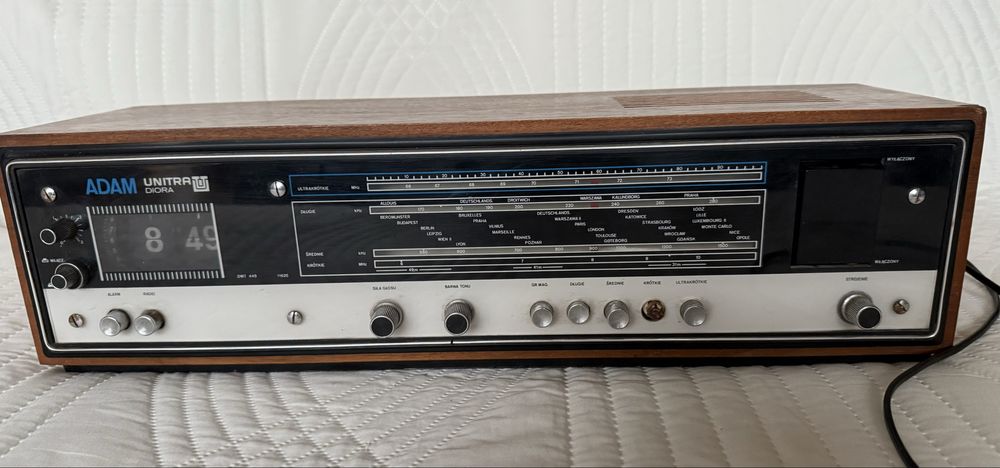 Radio Unitra Diora model Adam PRL