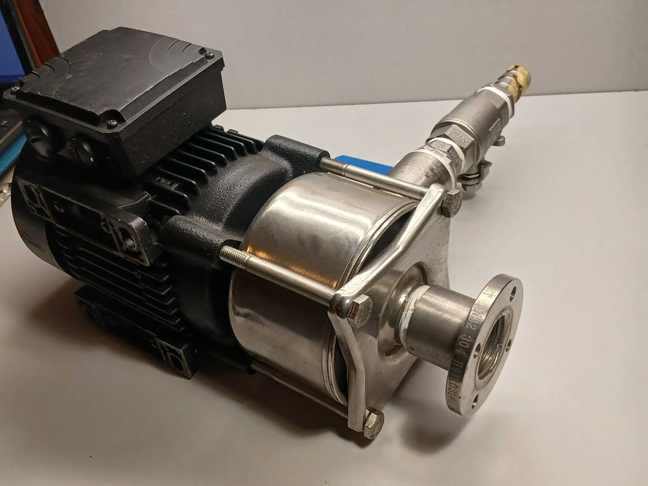Pompa wirnikowa do wody, chemii kwasoodporna nierdzewna silnik 0,55 kW