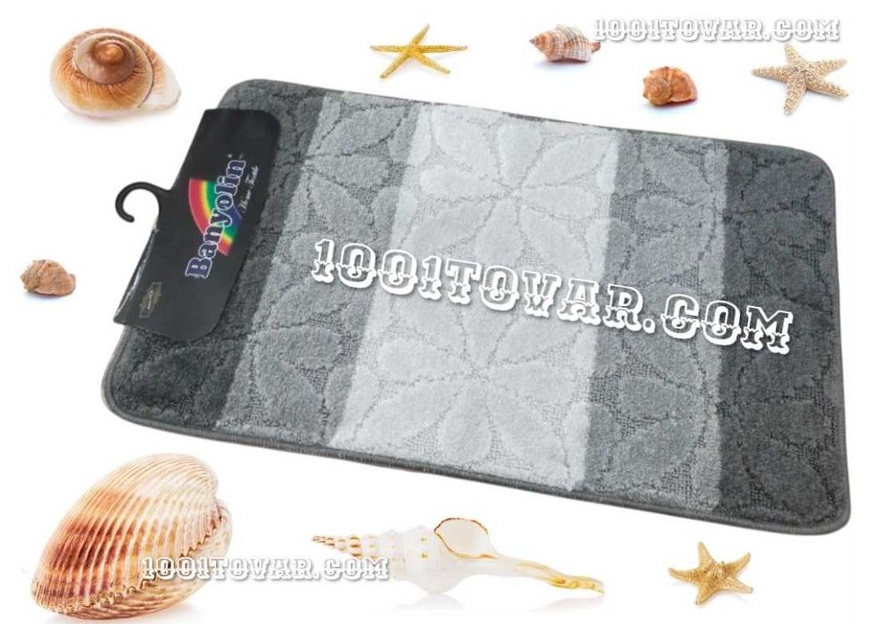 Набір із 2 килимків у ванну Banyolin 80х50 і 45х50 см 100х60 і 50х60см