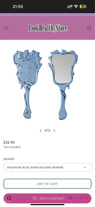 Дзеркало та підвіска QianYan/Cheeryep Breaking Cocoon Collection