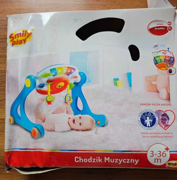 Chodzik muzyczny Smily play.