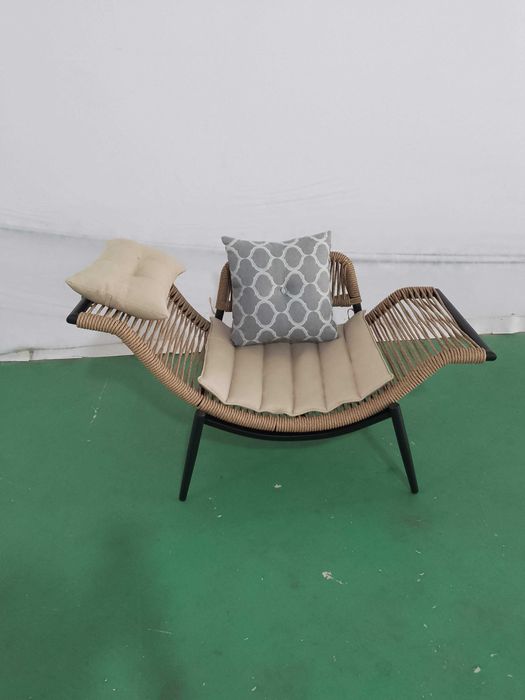 fotel ogrodowy technorattan fotel kokon hustawka bujany fotel tarasowy