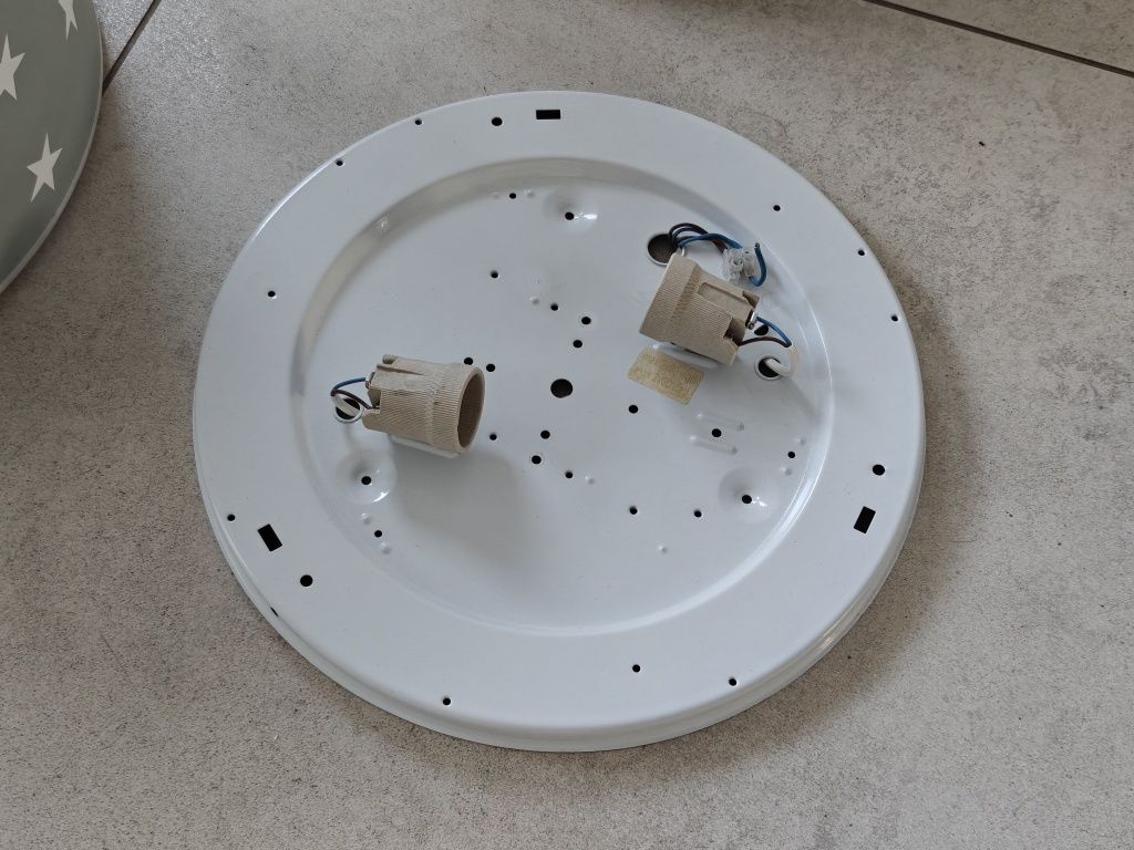 Dwie lampy sufitowe GWIAZDKI do pokoju dziecięcego