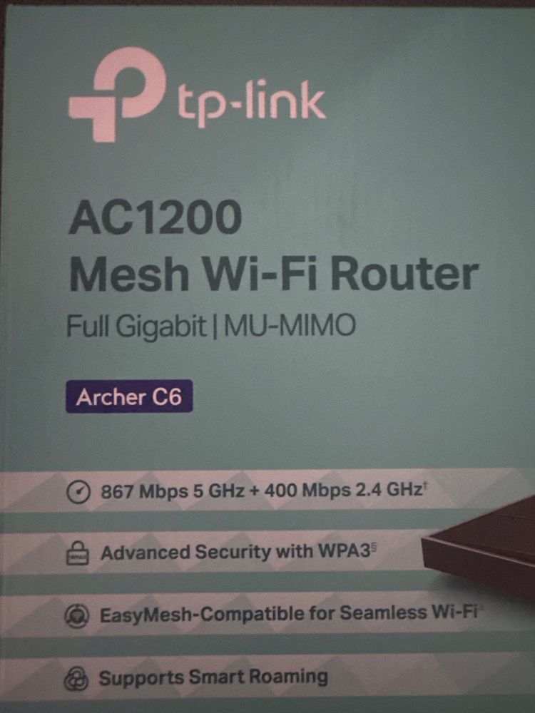 AC 1200 wi-fi router