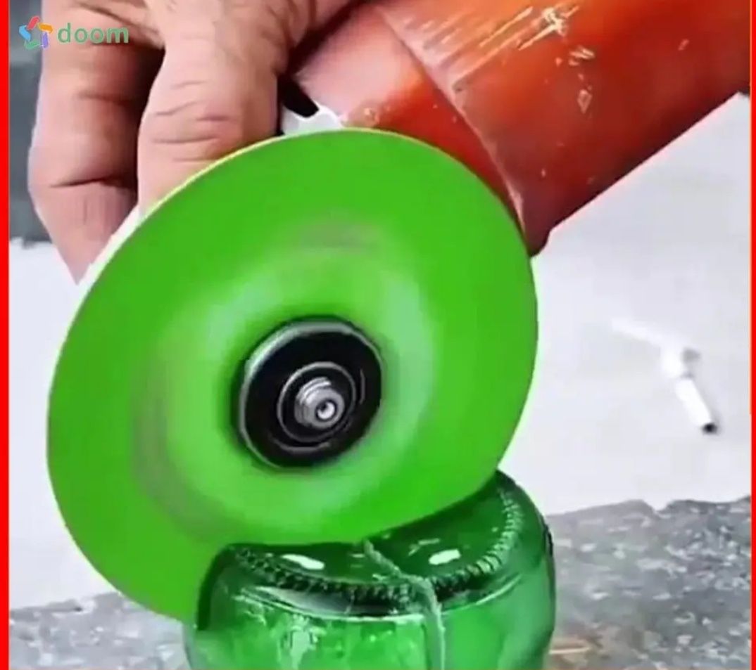 Nowa tarcza do cięcia szkła butelek ceramika gres szlifierka kątowa