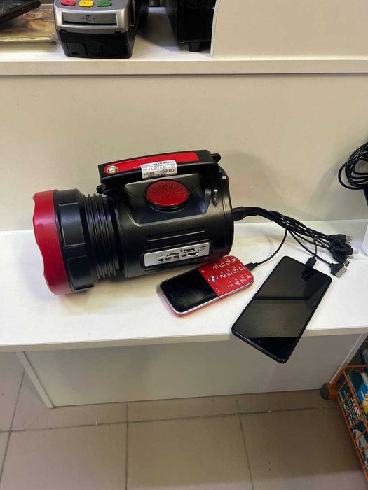 Фонарь Повербанк Power Bank солнечная панель светодиодные лампочки USB