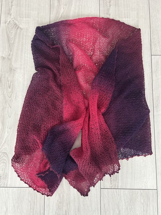 Szal ręcznie wykonwny