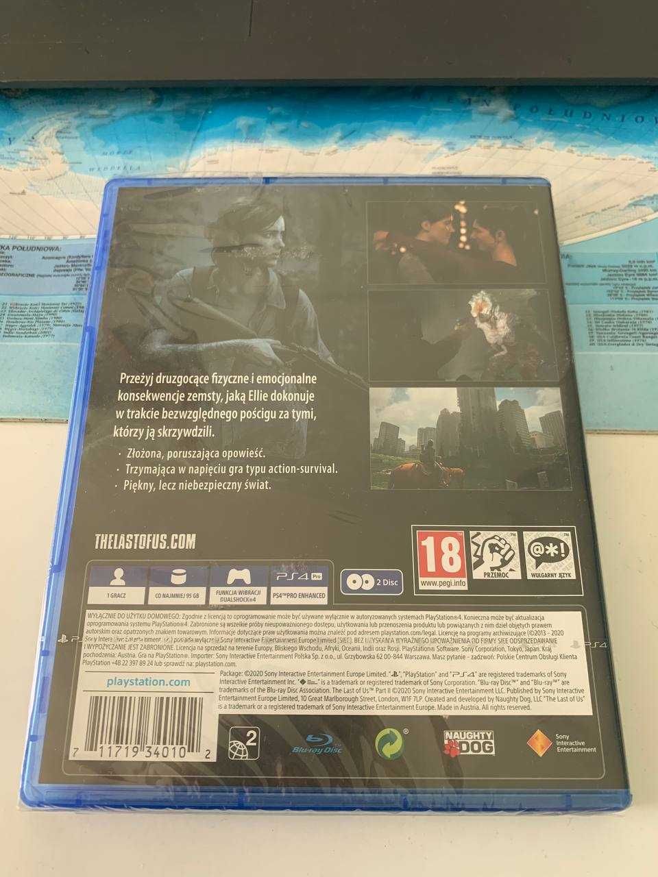 The Last of Us Part II, Gra na PS4 i PS5, FOLIA, MOŻLIWA WYMIANA