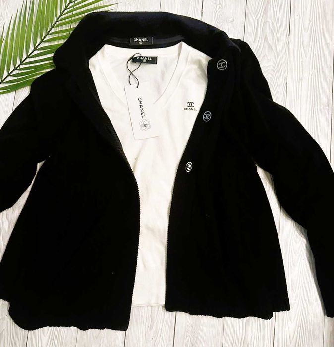 черный пиджак Chanel Франция