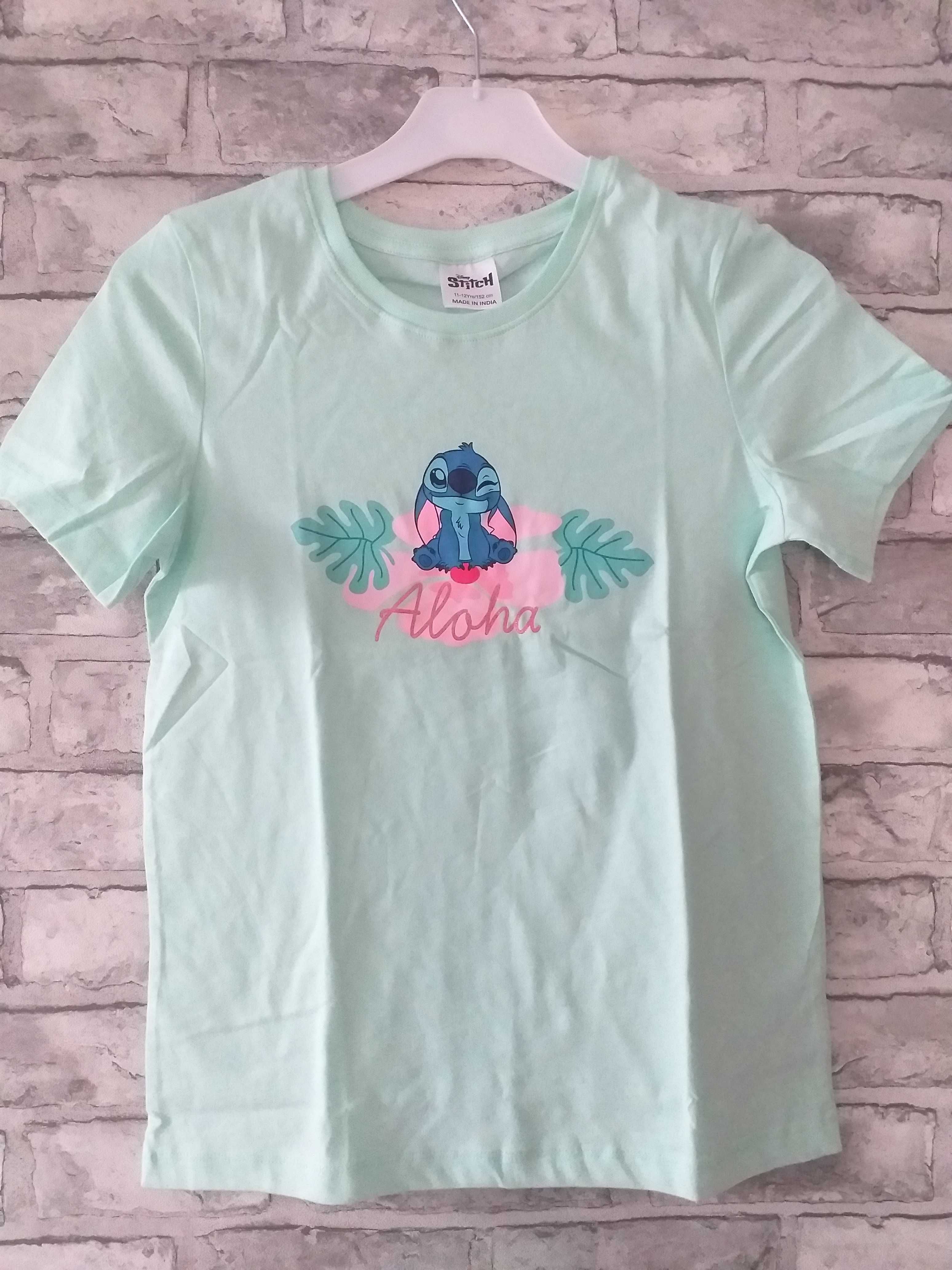 T-shirt Stitch w kolorze miętowym PRIMARK