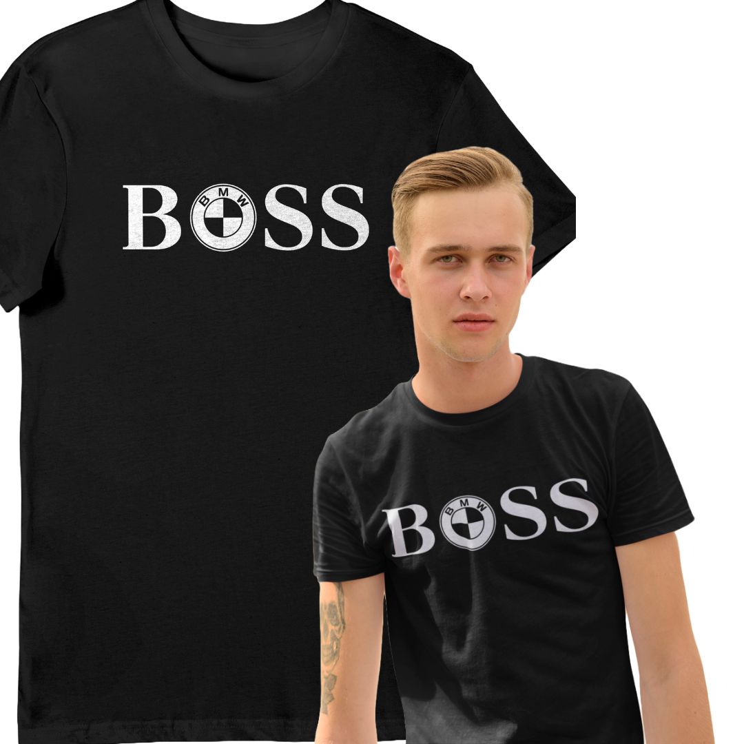 Koszulka BMW Boss czarna 3XL