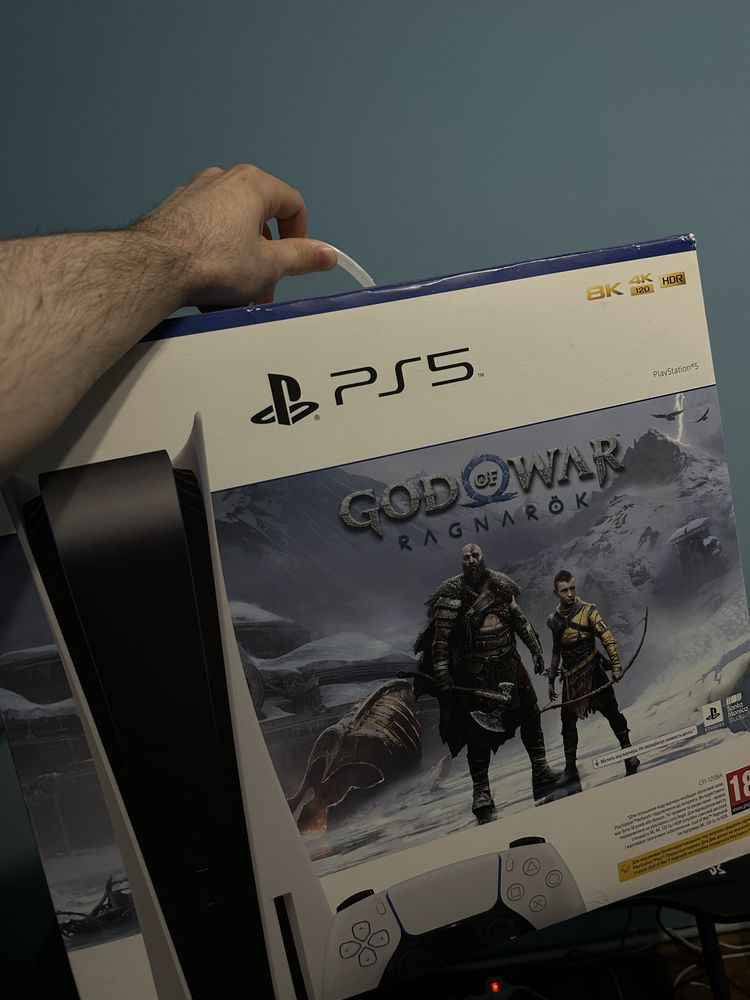 Playstation 5 + DualSense + Аккаунт з топовими іграми