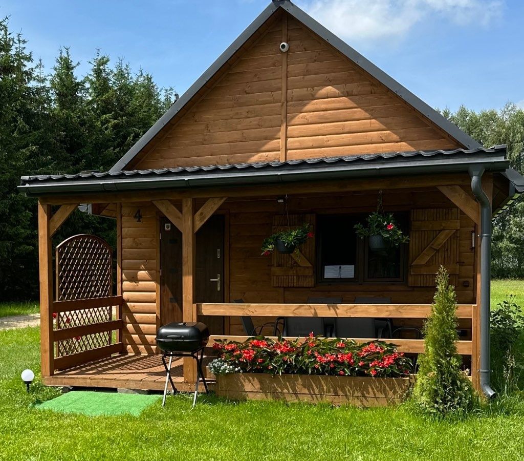 Domki z linią brzegową#jezioro# pomost#sprzęty wodne#sauna#jacuzzi