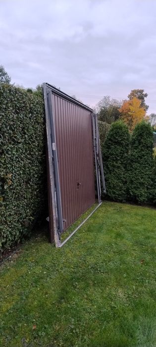 Brama garażowa uchylna legbud gargula kompletna
