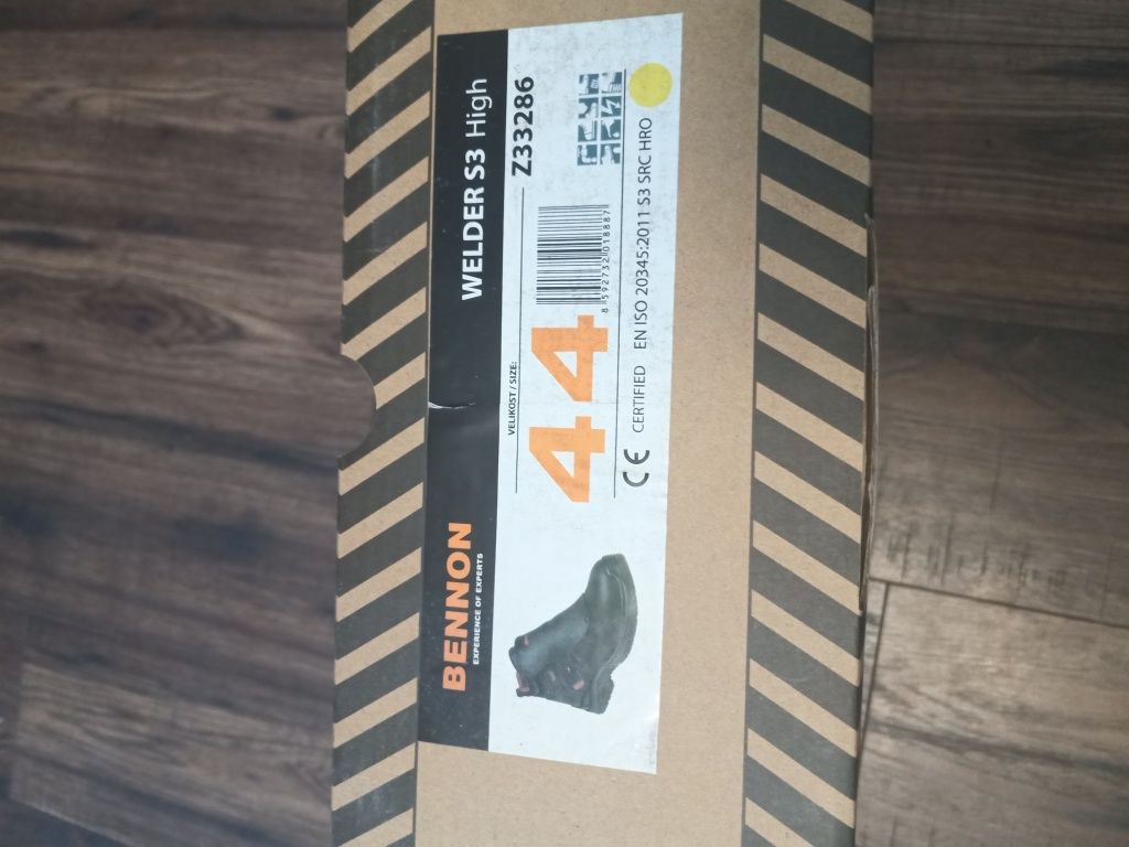Buty robocze spawalnicze BENNON s3