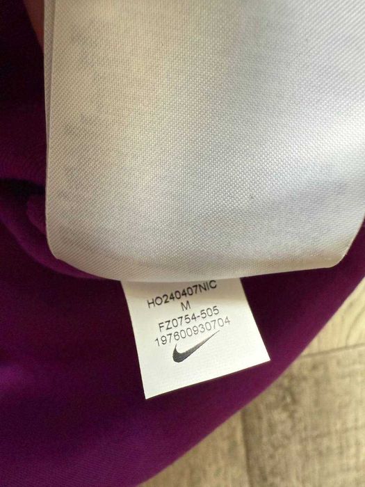 ОРИГІНАЛ! Кофта Nike Tech Fleece Fz Wr Purple S M L XL | FZ0754-505