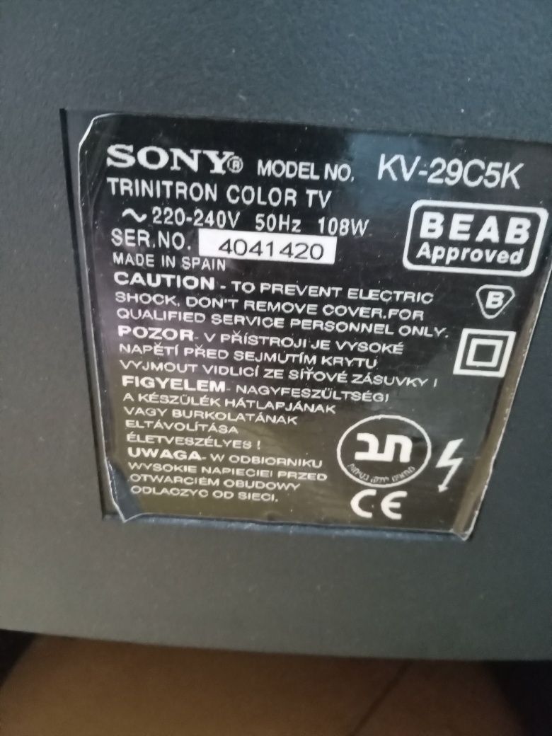 Telewizor SONY KV-29C5K