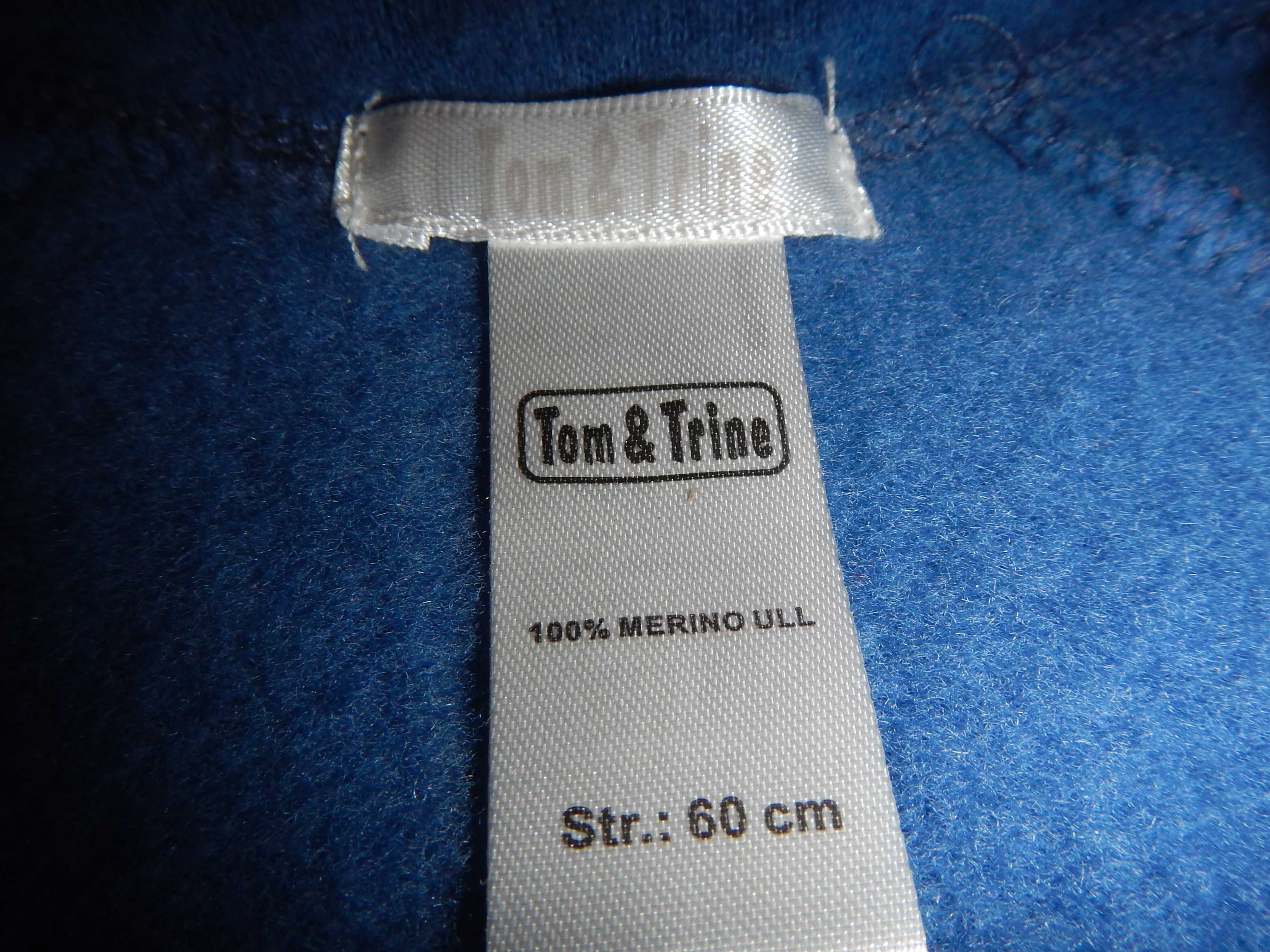 вовняний термо комплект чоловічок+шапка Tom& Trine р.60см