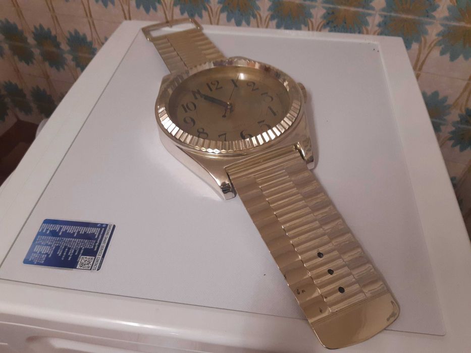 Relógio de parede, vintage, a funcionar