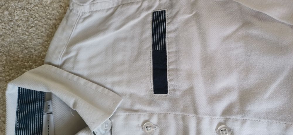 Koszule 110/116 biała name it, błękitna h&m