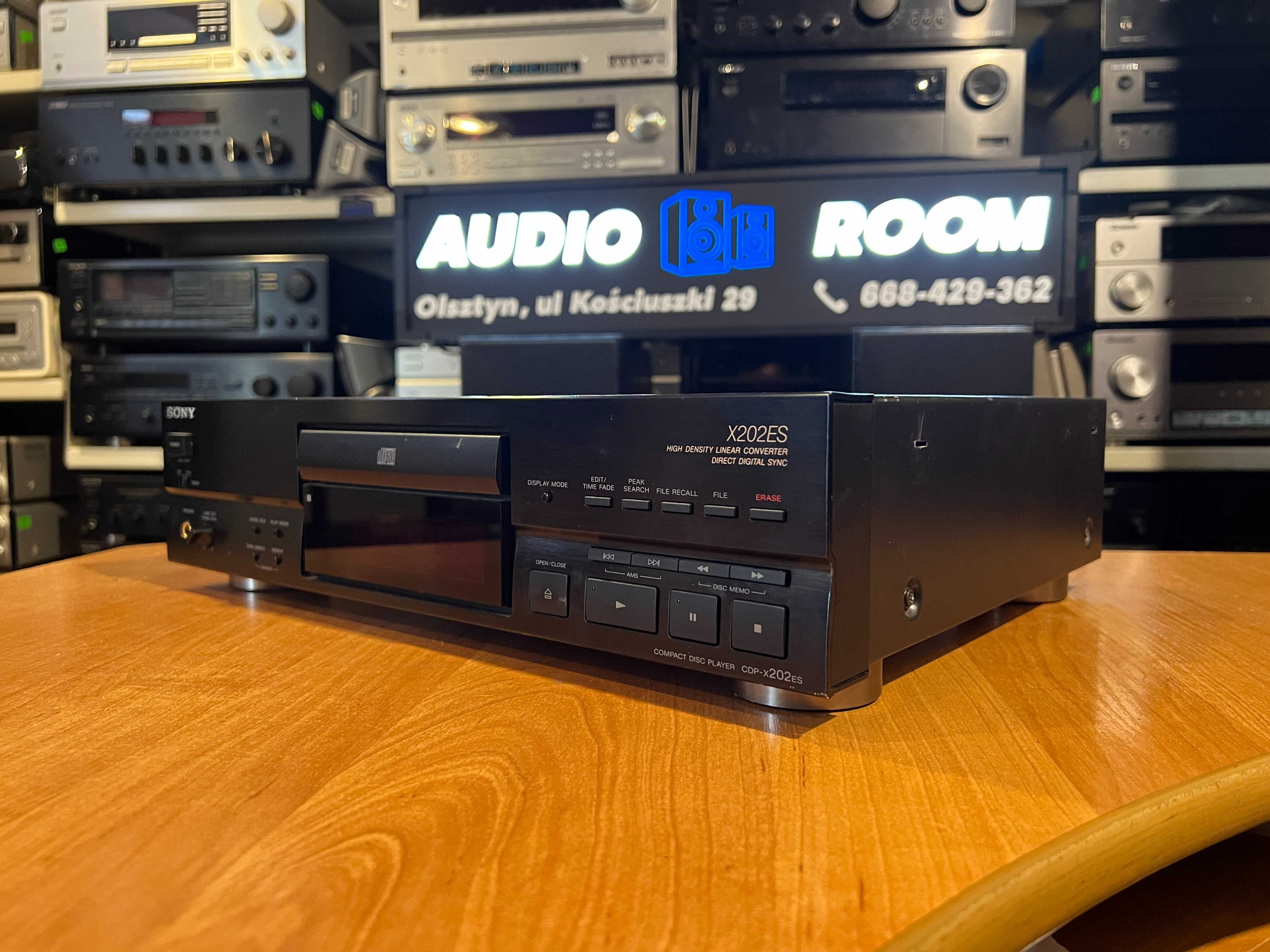 Odtwarzacz płyt CD Sony CDP-X202ES Audio Room