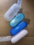 Plastikowe etui na okulary dzieciece ocena za 4 sztuki