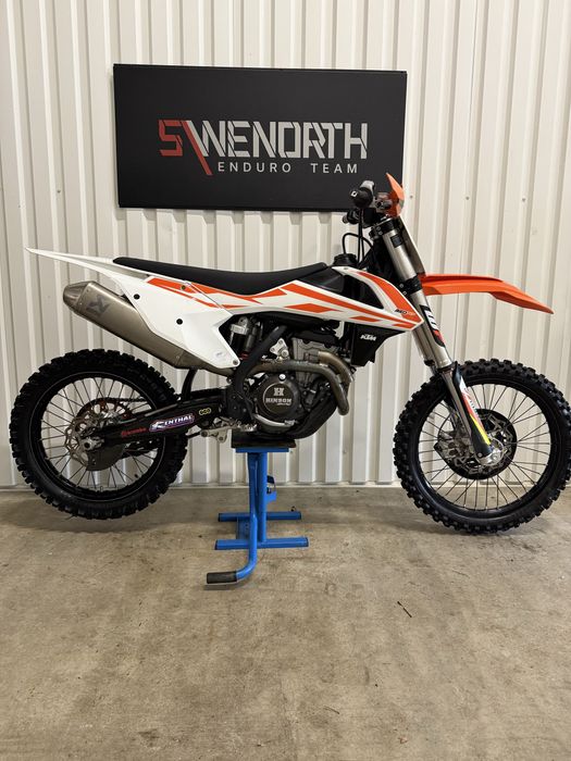 Ktm sxf 350 akrapovic system