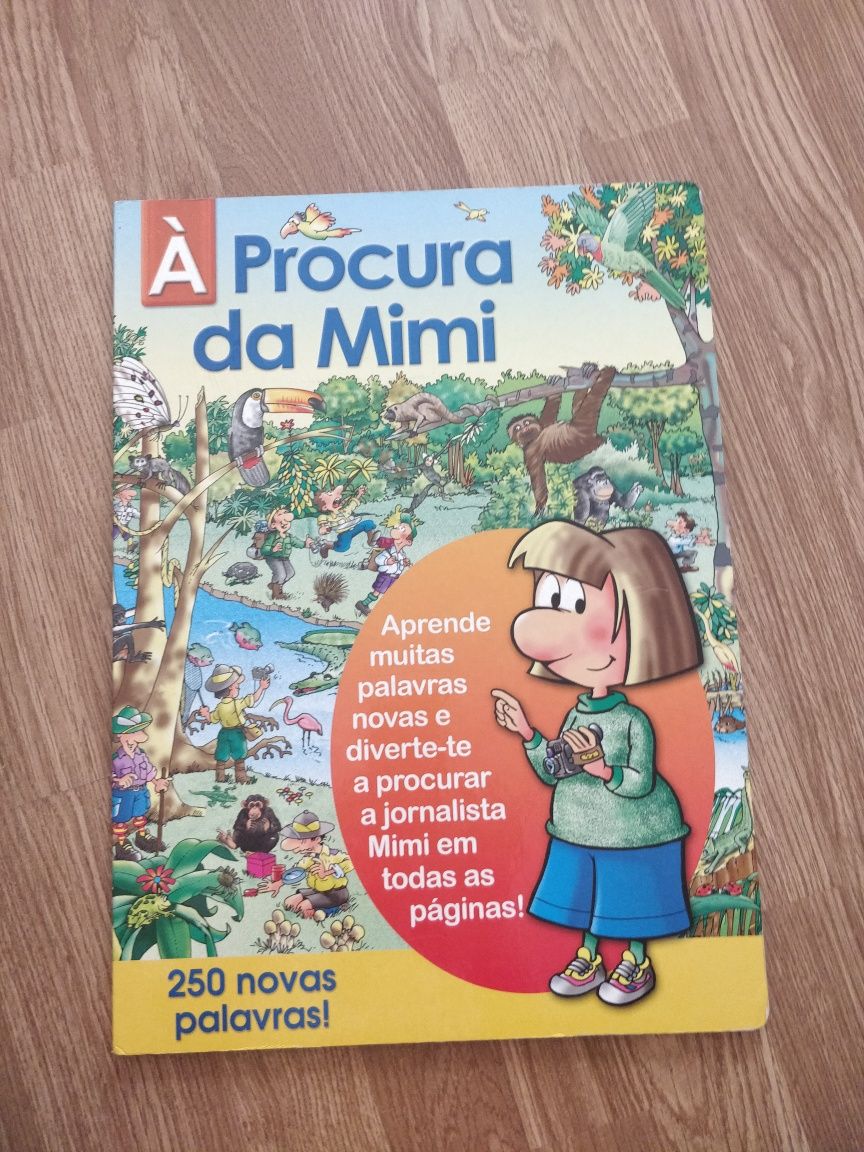 Livro  a procura da Mimi